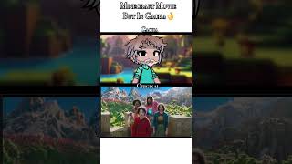 Minecraft Movie trailer but in Gacha gacha minecraft minecraftmemes [upl. by Milde]