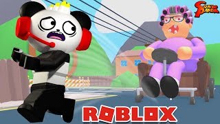 NEW Escape Grandmas House Obby in ROBLOX Lets Play with Combo Panda [upl. by Fillander]