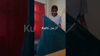 Plazo and kurti cutting and stitching 🪡✂️ plazosuit kurti priyankasingh267❤️🤗 [upl. by Glynis]