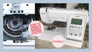 How To Thread the Bobbin on the Brother Sewing Machine A150 Innovis [upl. by Pryor]