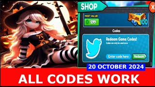 ALL CODES 🔥UPD 1 Anime Slashers Simulator ROBLOX  1022024 [upl. by Irmina]