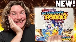 Opening the NEW Surging Sparks Pokemon Cards [upl. by Oca]