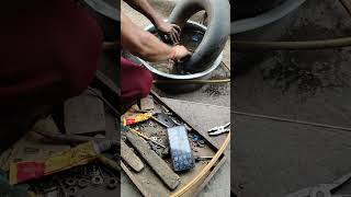 Avaitor Back Tyre Puncher Repair [upl. by Leksehcey689]