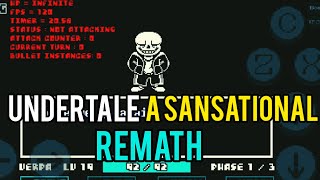 Undertale a Sansational Remath android  Undertale fangame [upl. by Orsola]