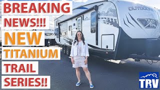 Brand New Titanium MTN TRX Trail Series Toy Hauler by Outdoors RV [upl. by Jacky953]