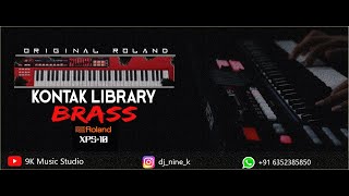 Brass Roland XPS10 Kontak Library Free Download [upl. by Sebastien165]