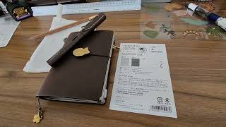 Travelers Company Notebook Passport Brown [upl. by Enyt]