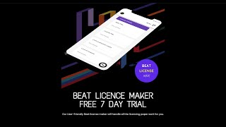 Beat License Generator  HOW TO MAKE A BEAT LICENSE IN 2021 [upl. by Marchese]