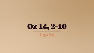 PierwszeCzytanie  12 lipca 2024 [upl. by Darn]