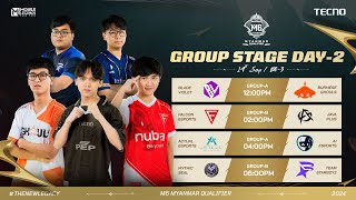 M6 MM Qualifier  Group Stage  W1D2 [upl. by Gnil]