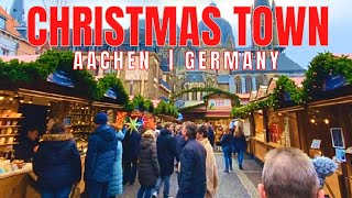 🎄AACHEN CHRISTMAS MARKET TOUR  Kerstmarkt Aken Duitsland 🇩🇪 [upl. by Theodoric]