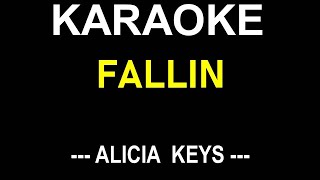 FALLIN KARAOKE SONG BY ALICIA KEYS  ONLY LYRICS TEXT DISPLAY NO MUSIC BACKGROUND [upl. by Sparks]