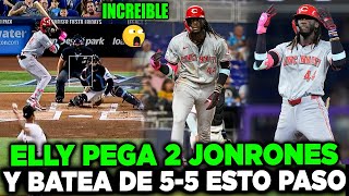 Elly De La Cruz Explota y Batea de 55 con 2 Enormes Jonrones y MIRA LO QUE PASÓ  MLB [upl. by Perrie]