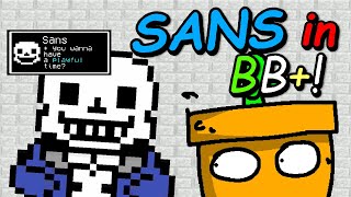 Sans in Baldis Basics Plus BB V071 Mod [upl. by Fahland985]