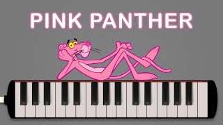 Pink Panther Theme Song  Melodica Academy Tutorials [upl. by Needan]