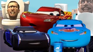 Jackson Storm VS Lightning MCqueen  Skibidi Toilet Song Cover [upl. by Anined132]