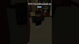 POV you wake up your parents  shorts youtube funny roblox animation [upl. by Hoag]