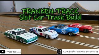 FrankenTrack Slot Car Track Build with keystoneraceway slotcars slotcarracing slotcartrack [upl. by Magill]