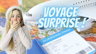 VOYAGE SURPRISE  Kiara prend lavion sans savoir où on va [upl. by Aicemed635]