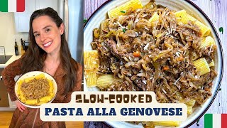 Pasta alla Genovese 6 Hour Beef amp Onion Sauce [upl. by Filmore]