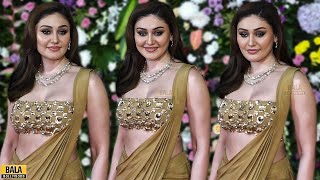 Shefali Jariwala Oozing Hotness In Golden Saree at Ekta Kapoor Diwali Party 2024 [upl. by Edmonda416]