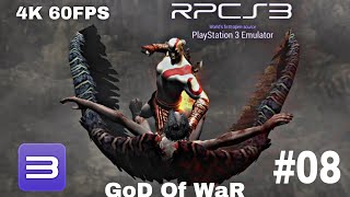 God Of War 2 Gameplay RPCS3 4k 60fps Pc  god of war 2 high graphics Gameplay  godofwar2 gaming [upl. by Eniger148]