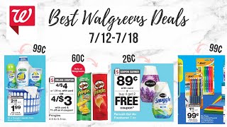 ✨ BEST WALGREENS COUPON DEALS 712718 99¢ All Detergent 60¢ Pringles amp More 🔥 [upl. by Aihseym]