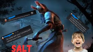 Salty Survivor DOES NOT Like Tunneling  Dead By Daylight [upl. by Yelsehc]