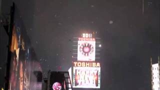 Times Square Ball Drop 2011 [upl. by Wenona519]