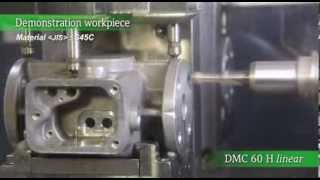 DMC 60 H linear デモワークDemonstration workpiece [upl. by Aihtnic146]