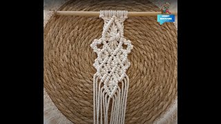 macrame curtain tutorial 🥰 [upl. by Bette-Ann616]