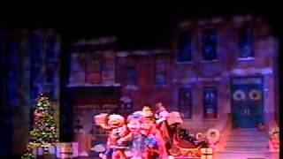 Sesame Street show part 2 Christmas Town Busch Gardens Williamsburg 2009 [upl. by Nidnarb509]