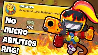 EASIEST Round 100 Deflation Guide With NO Micro or Abilities  Bloons TD 6 [upl. by Kennie293]