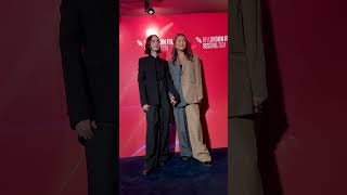 BFFs Lily Collins and Ashley Park were all giggles at BFI London Film Festival shorts [upl. by Savart]