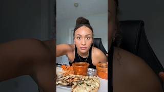 Indian Food Mukbang 🇮🇳 tikkamasala garlicnaan indianfood foodie [upl. by Cassidy]