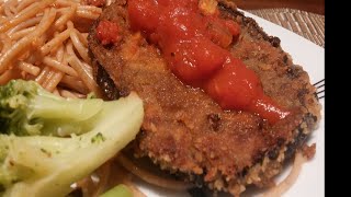 MUST TRY AWESOME recipe for Vegan Eggplant Parmesan [upl. by Iam931]