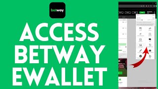 How to Access Ewallet on Betway 2024  Access Betway Ewallet [upl. by Garihc]