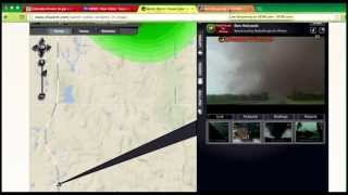 Moore Oklahoma Tornado 2013  LIVE CHASE part two [upl. by Petronilla]