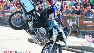 BMW R 1200 GS BMW Motorrad Days 2013 Chris Pfeiffer Stunt Riding GS 1200 R 1200 GS LC [upl. by Braeunig663]