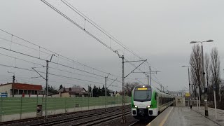 Koleje Mazowieckie  Flirt III ER160047 🚉R60➡️ WARSZAWA WILEŃSKA [upl. by Liu546]