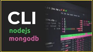 CLI con Nodejs amp Mongodb  Aplicacion de terminal con Javascript [upl. by Levenson]