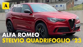 Alfa Romeo Stelvio QUADRIFOGLIO 2023  …l’ultima per come le conosciamo [upl. by Airetal595]