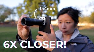 Telephoto Dream on iPhone SANDMARC Telephoto 6X Lens HandsOn Review [upl. by Fernandes]