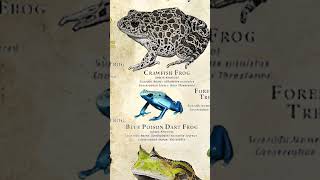 Types Of Frogs  Blue Poisonous Dart  Part 2 shorts scary [upl. by Norej]