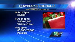 Shoppers hit the mall looking for after Christmas sales [upl. by Romalda]