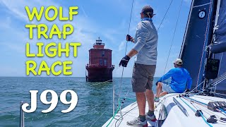 Wolf Trap Light Race  J99  FBYC [upl. by Nahrut]