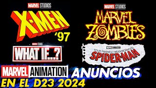 Marvel Animation en D23 2024 TODOS LOS ANUNCIOS [upl. by Llehcim412]