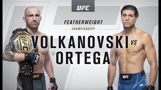 UFC 266 Alexander Volkanovski vs Brian Ortega Highlights [upl. by Alekehs]