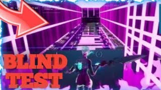 JE TESTE LA MEILLEURE MAP BLIND TEST DE RAP FRANCAIS SUR FORTNITE  CODE [upl. by Hsina]