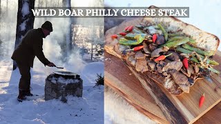 Wild Boar Philly Cheese Steak [upl. by Aloisia590]